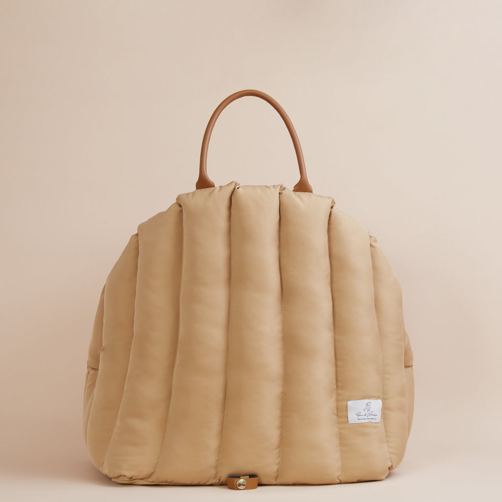 Fur & Whiskers bolso de coche para perros – Sand