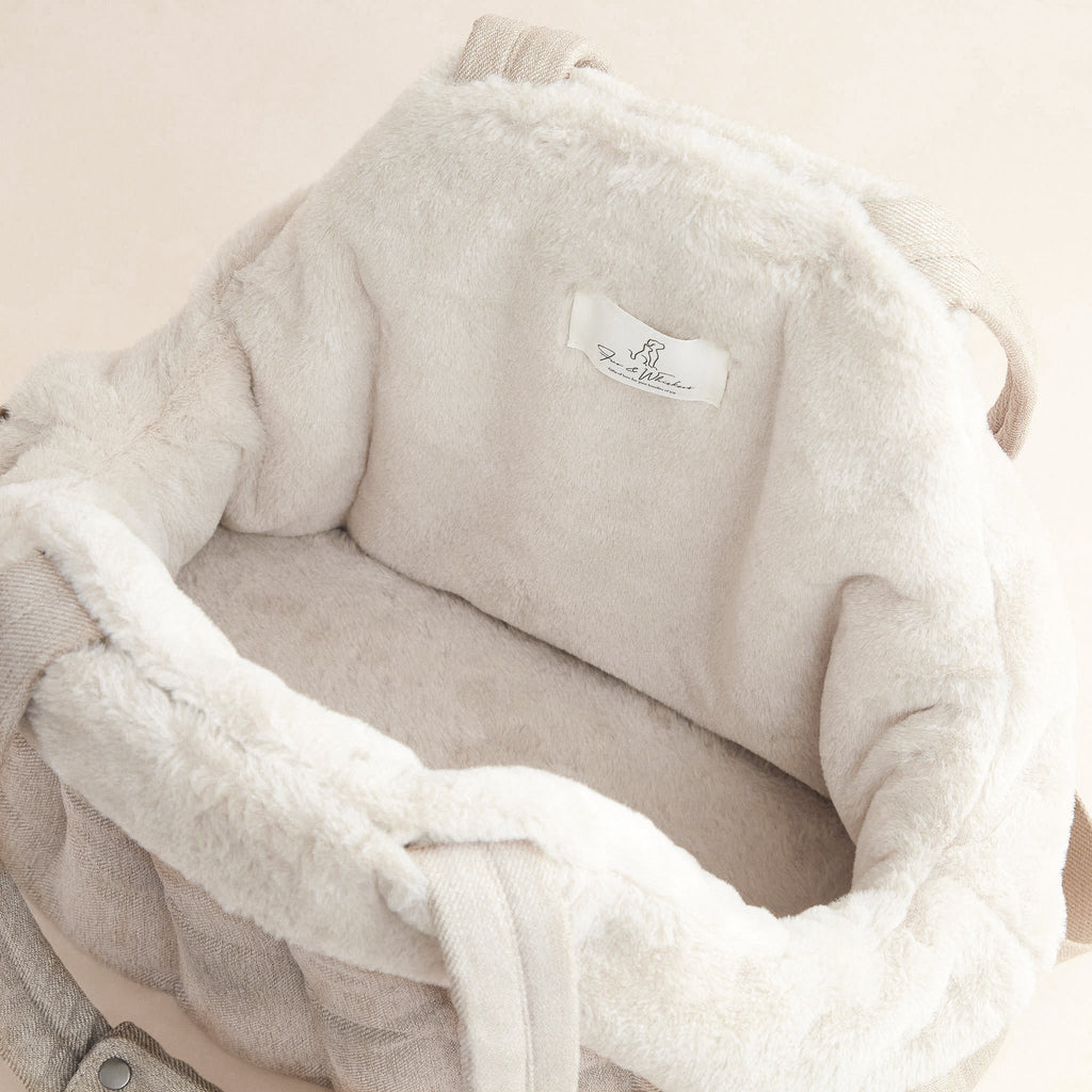Fur & Whiskers set de bolso de transporte para mascotas