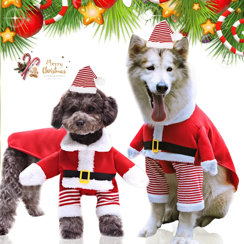 Disfraz navideño para perros y gatos
