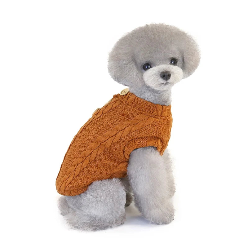 Jersey cálido de invierno para perros