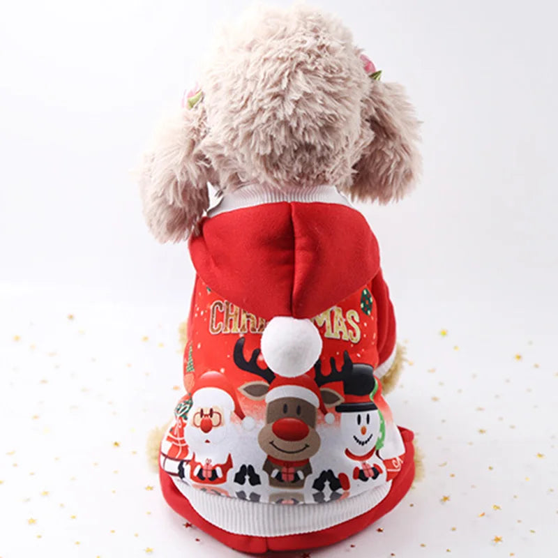 Disfraz navideño para perros y gatos