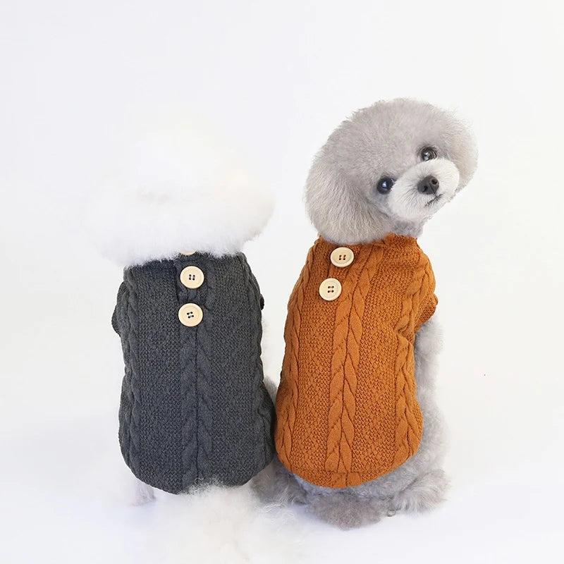 Jersey cálido de invierno para perros