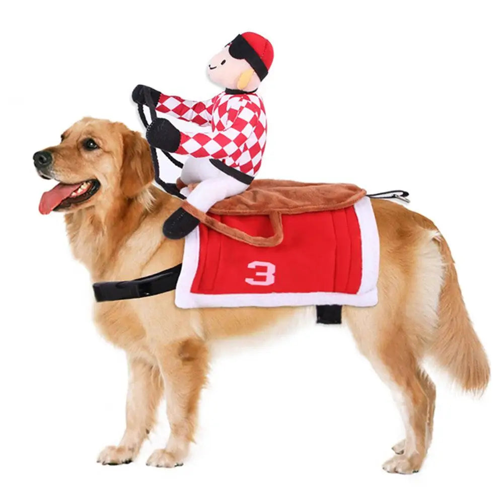 Disfraz navideño de Papá Noel para perros y gatos