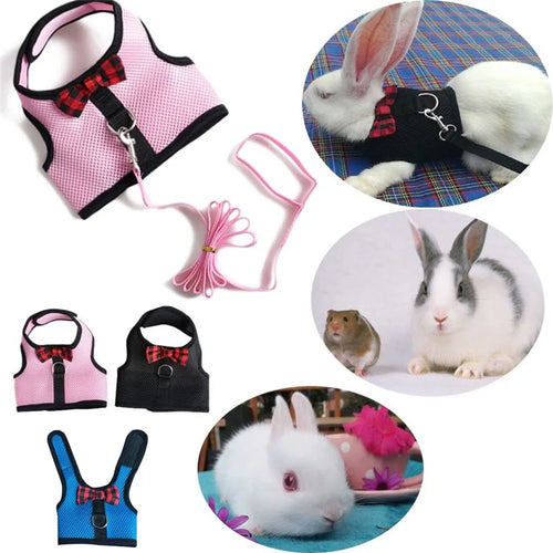 Arnés de malla para conejos y pequeños animales, foto 2 de 7
