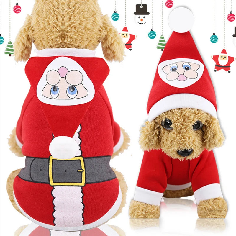 Disfraz navideño para perros y gatos