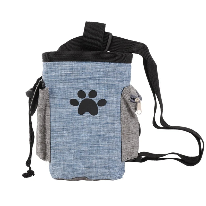Bolsa de premios para adiestramiento de perros en color azul