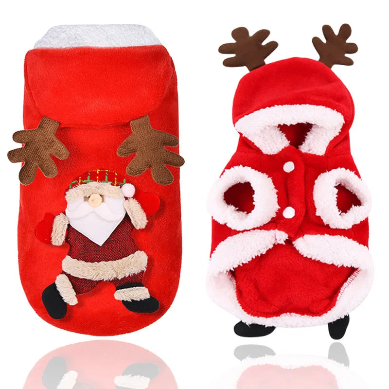 Disfraz navideño para perros y gatos