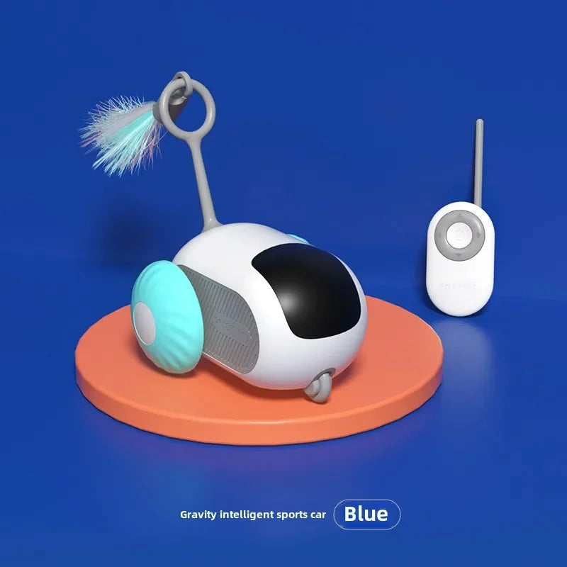 Coche teledirigido para gatos