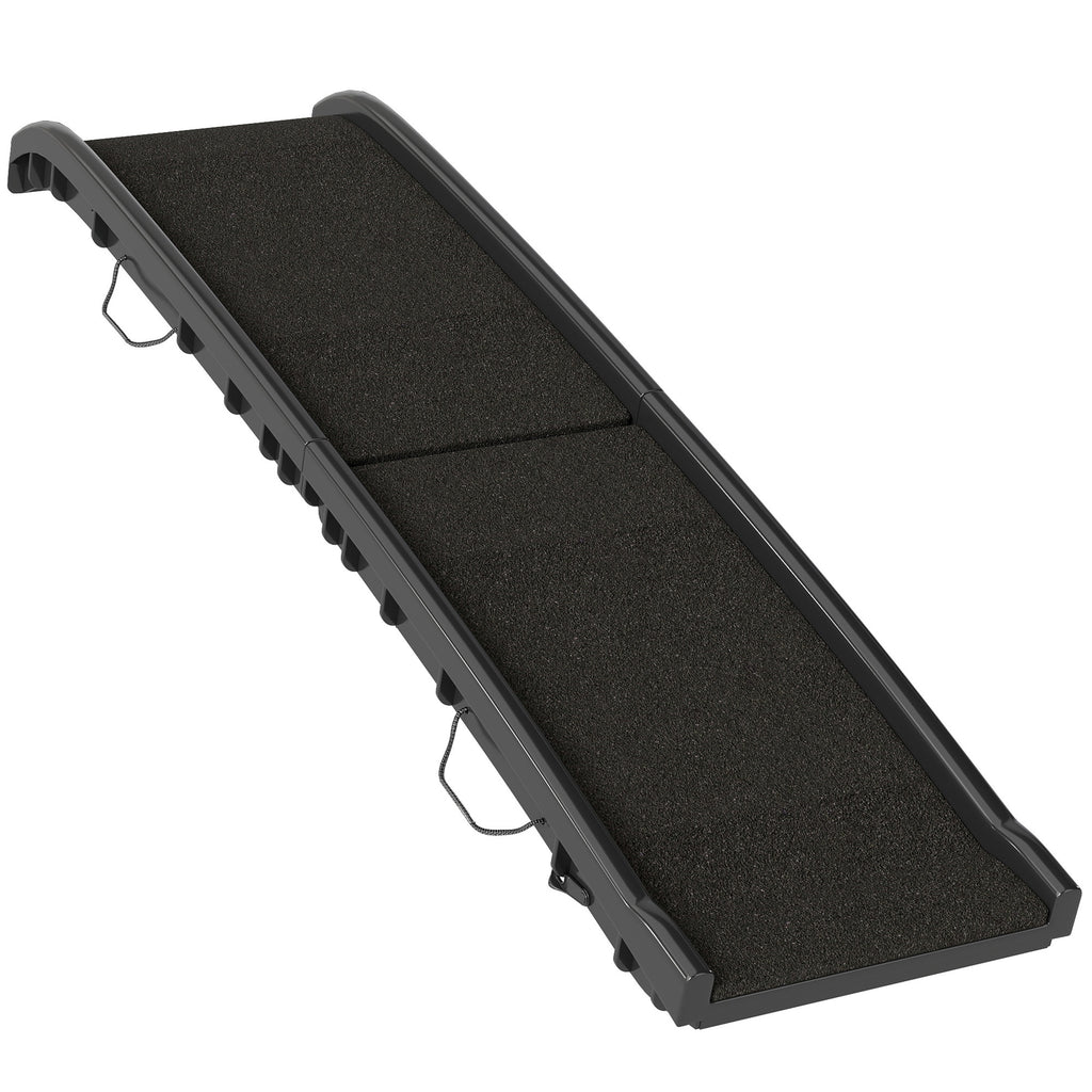 Rampa plegable antideslizante para perros de 155 cm