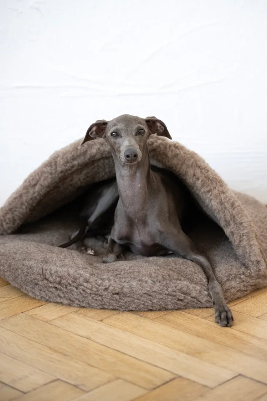 Cueva de lana para mascotas Mellow, beige, foto 2 de 4