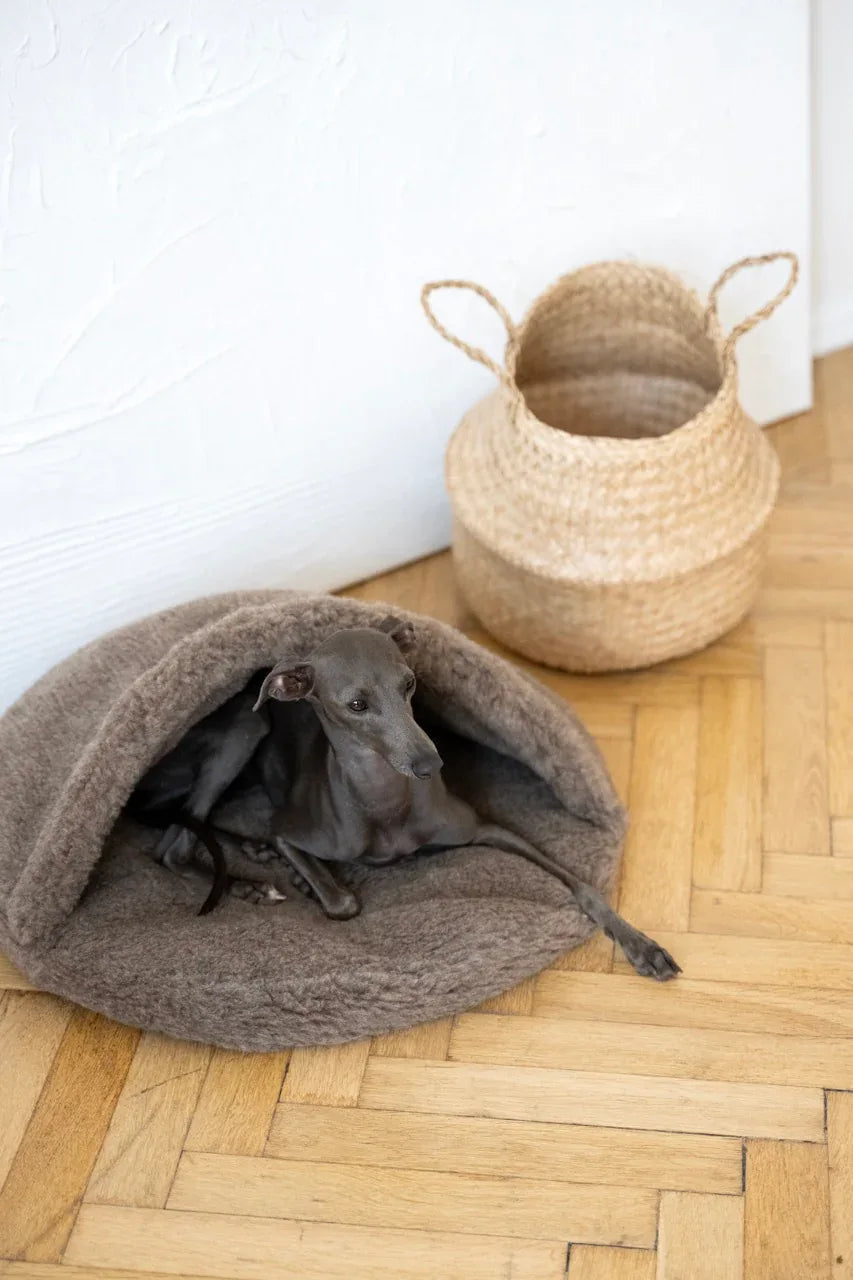 Cueva de lana para mascotas Mellow, beige, foto 4 de 4