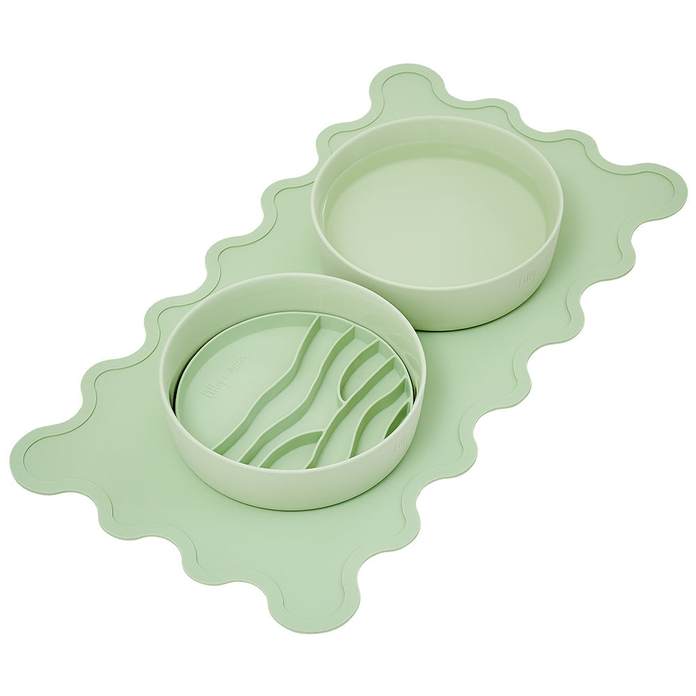 Mantel individual Wave de silicona para mascotas