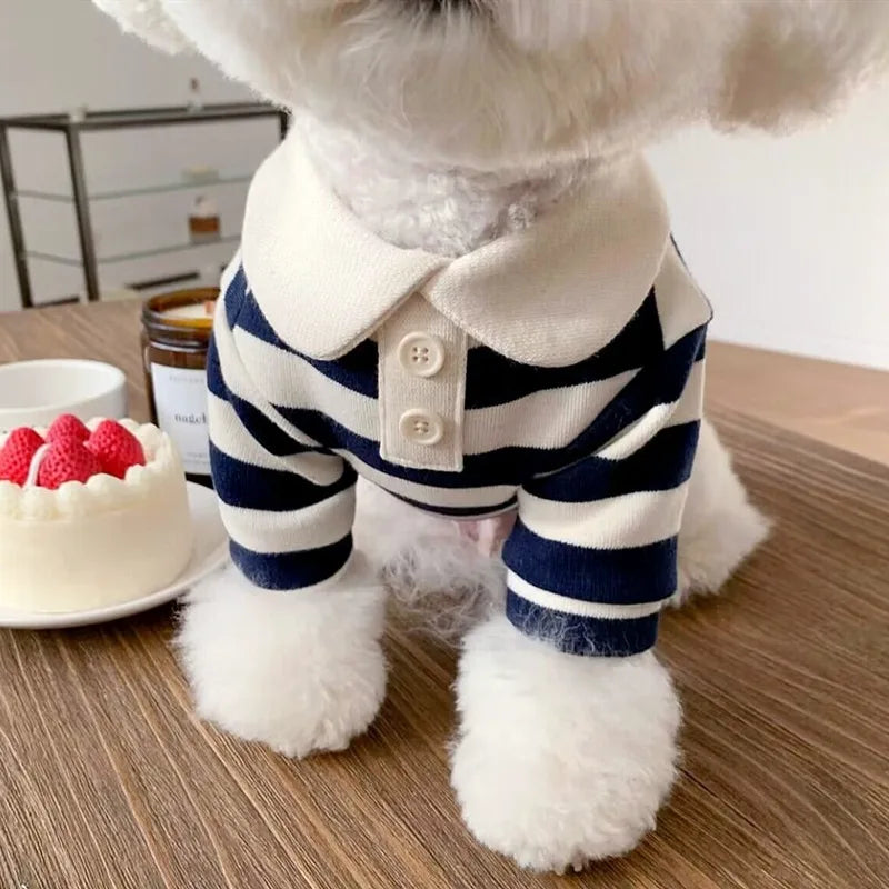 Polo de algodón para perros pequeños y medianos