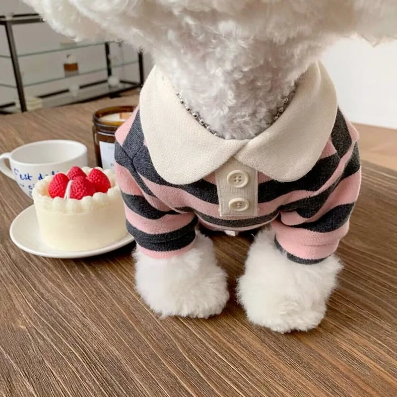 Polo de algodón para perros pequeños y medianos