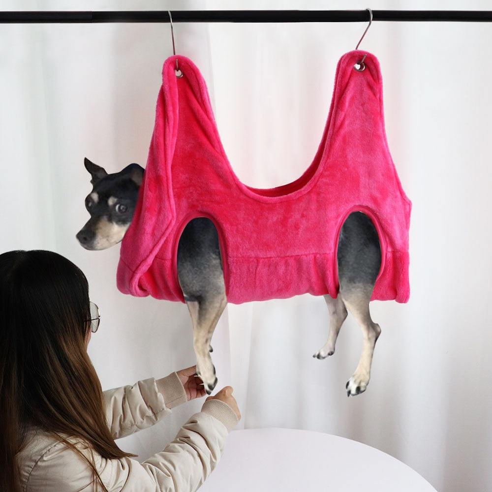 Hamaca de aseo para cortar las uñas a perros y gatos