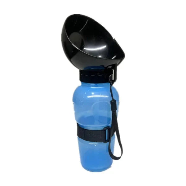 Botella 2 en 1 de agua y comida para mascotas
