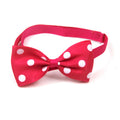 Lazo decorativo de lunares para collar de mascota
