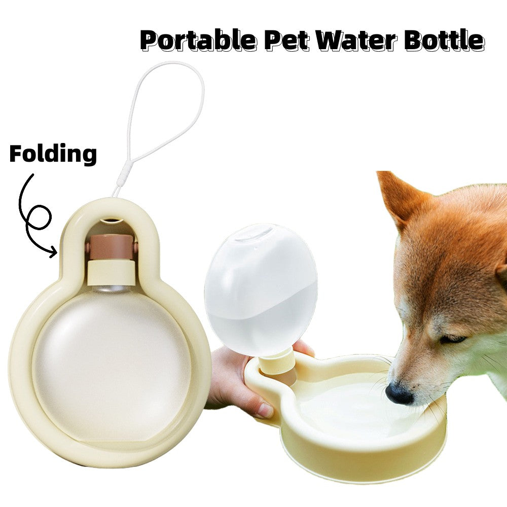 Botella de agua portátil de 500 ml para perros