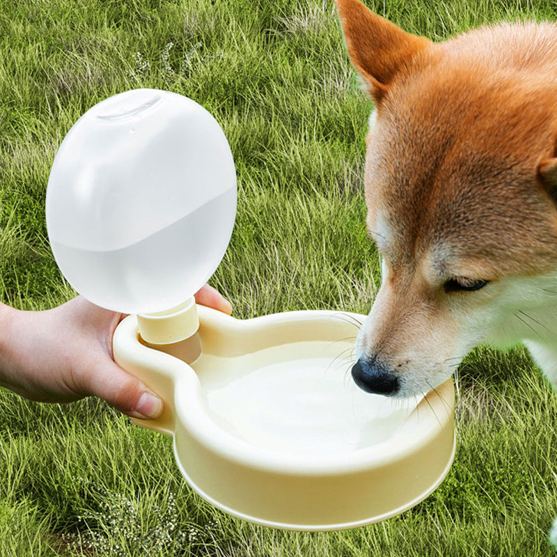 Botella de agua portátil de 500 ml para perros