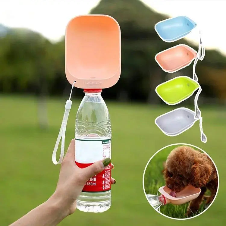 Cuenco plegable de viaje para perros