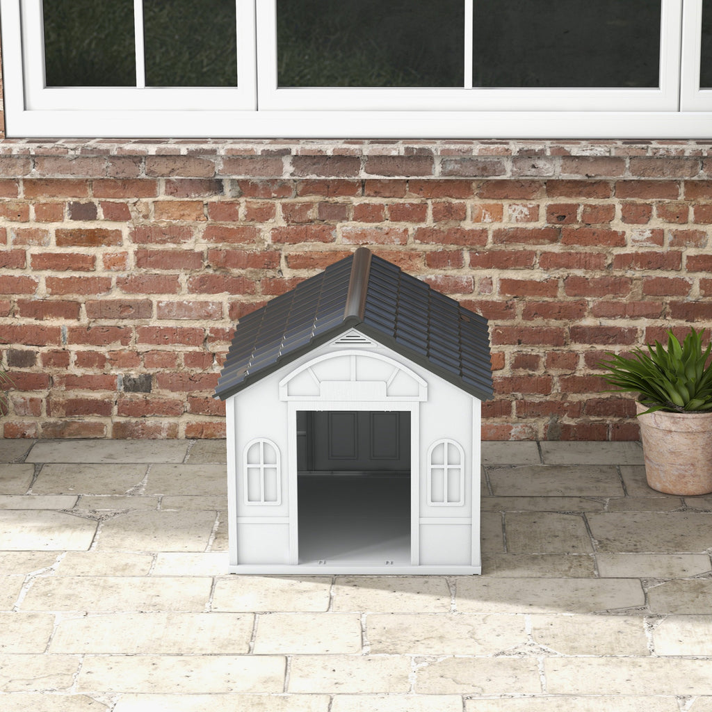Caseta impermeable de exterior para perros