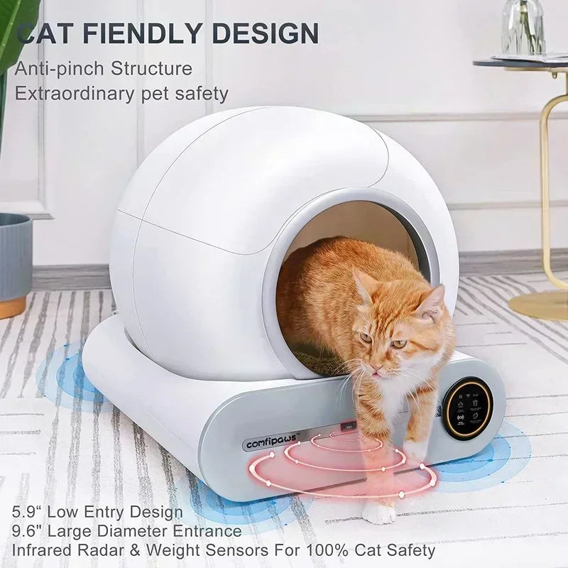 Arenero automático inteligente Tonepie para gatos, foto 5 de 6