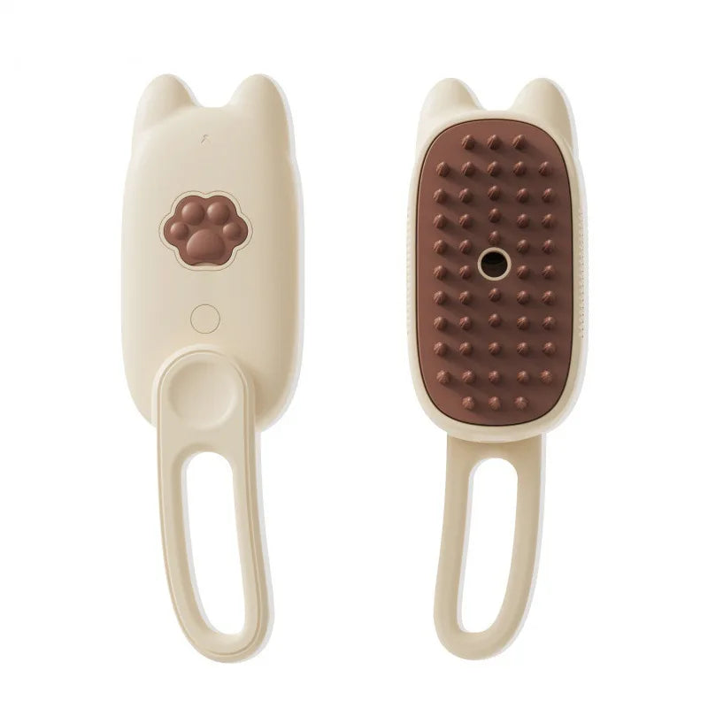 Cepillo eléctrico de vapor 3 en 1 para perros y gatos