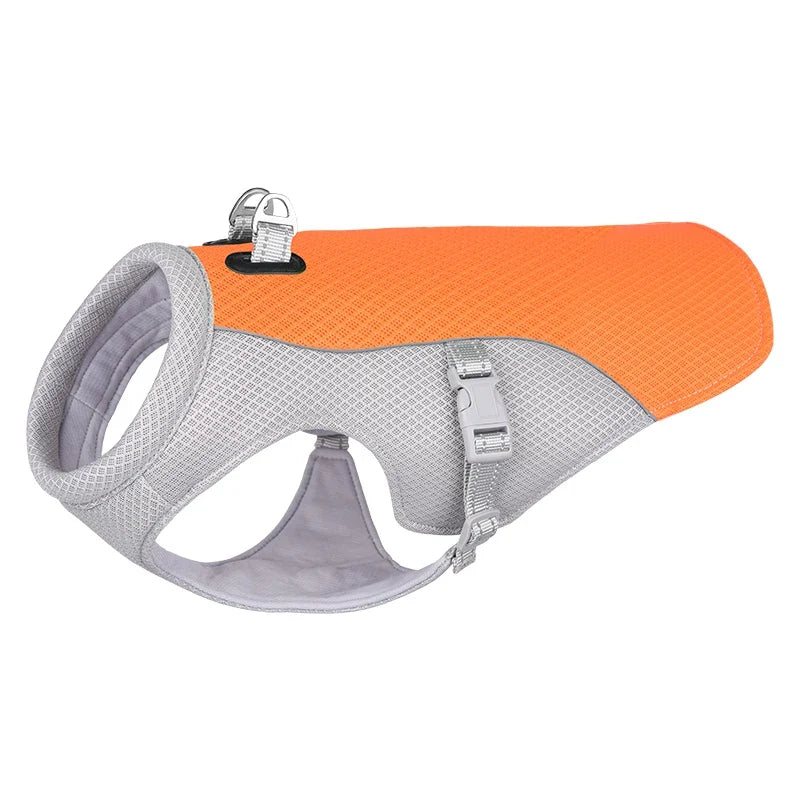 Arnés chaleco refrescante reflectante para perros