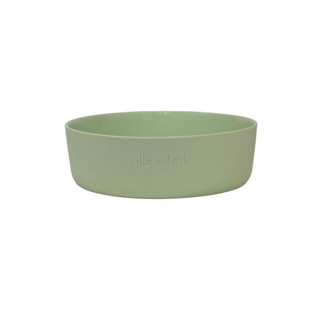 Cuenco minimalista de cerámica para mascotas – Menta