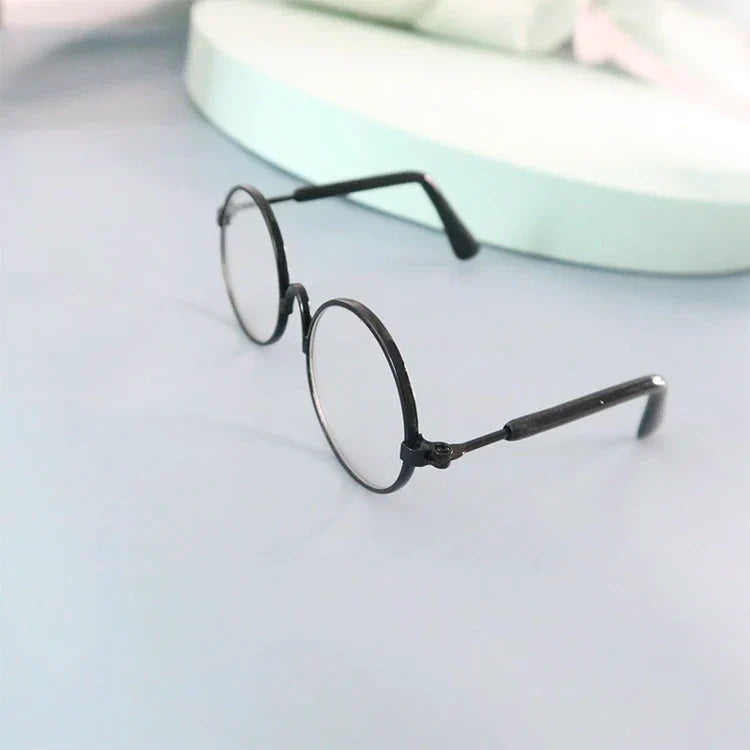 Gafas de sol redondas vintage para perros pequeños y gatos