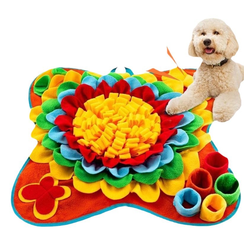 Alfombra olfativa interactiva de adiestramiento para perros