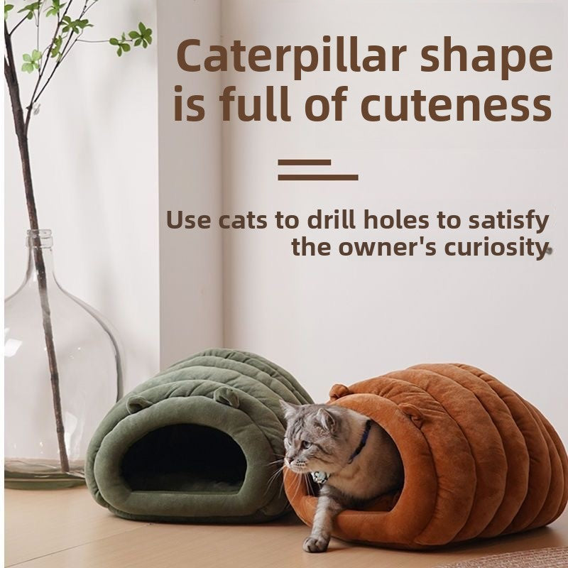 Cama cueva para perros y gatos