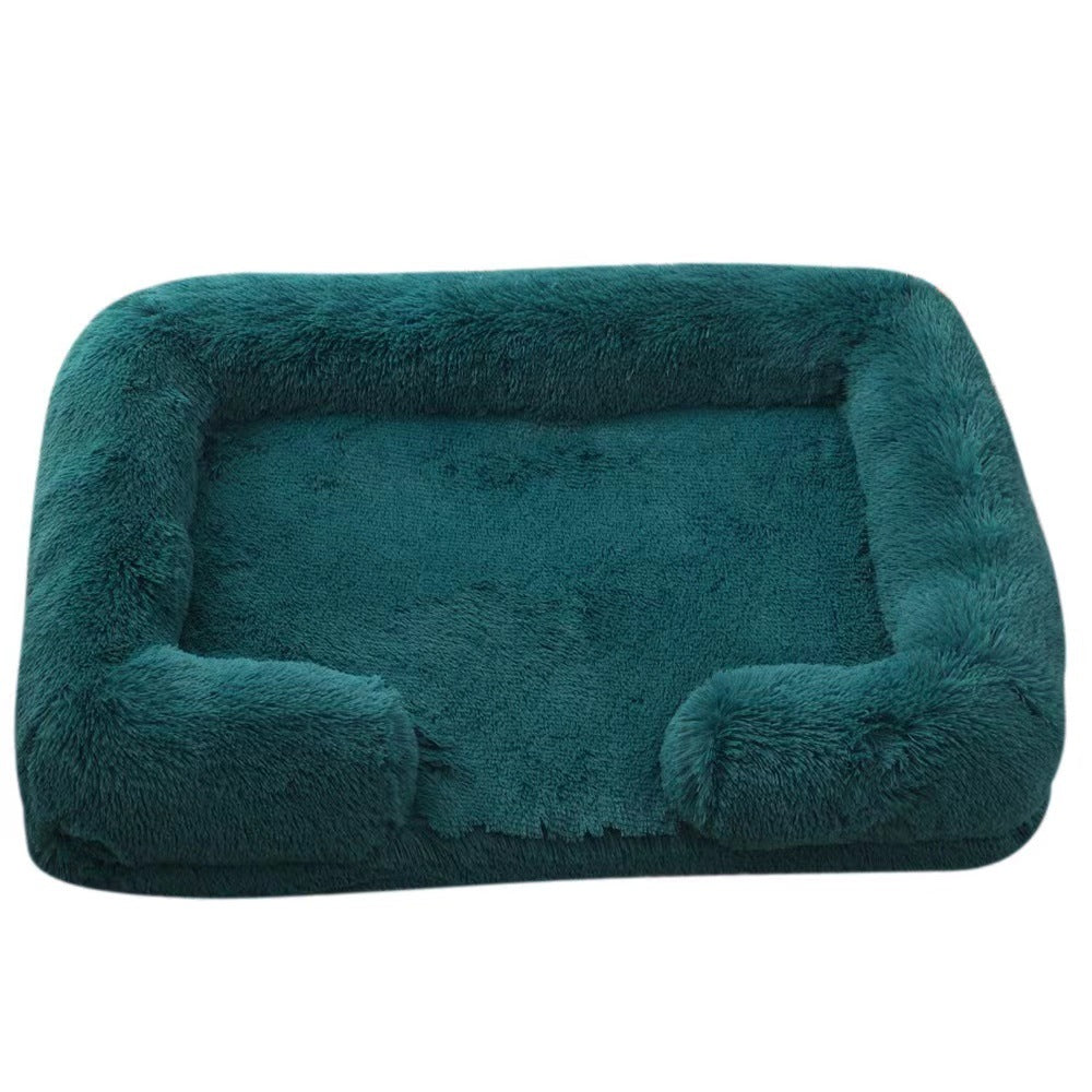 Cama nido de felpa para perros y gatos