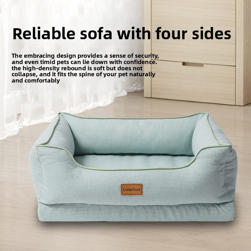Cama lavable y desmontable para perros y gatos
