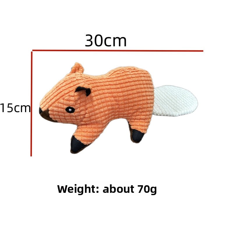 Juguete de peluche con sonido para perros y gatos