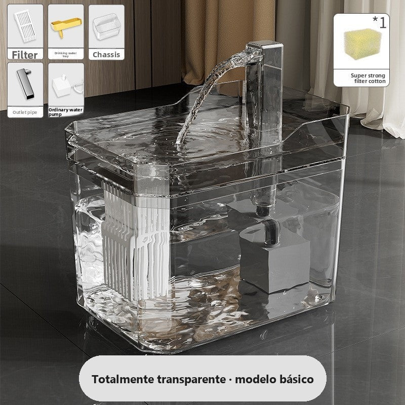 Fuente automática de agua para perros y gatos – vista 2