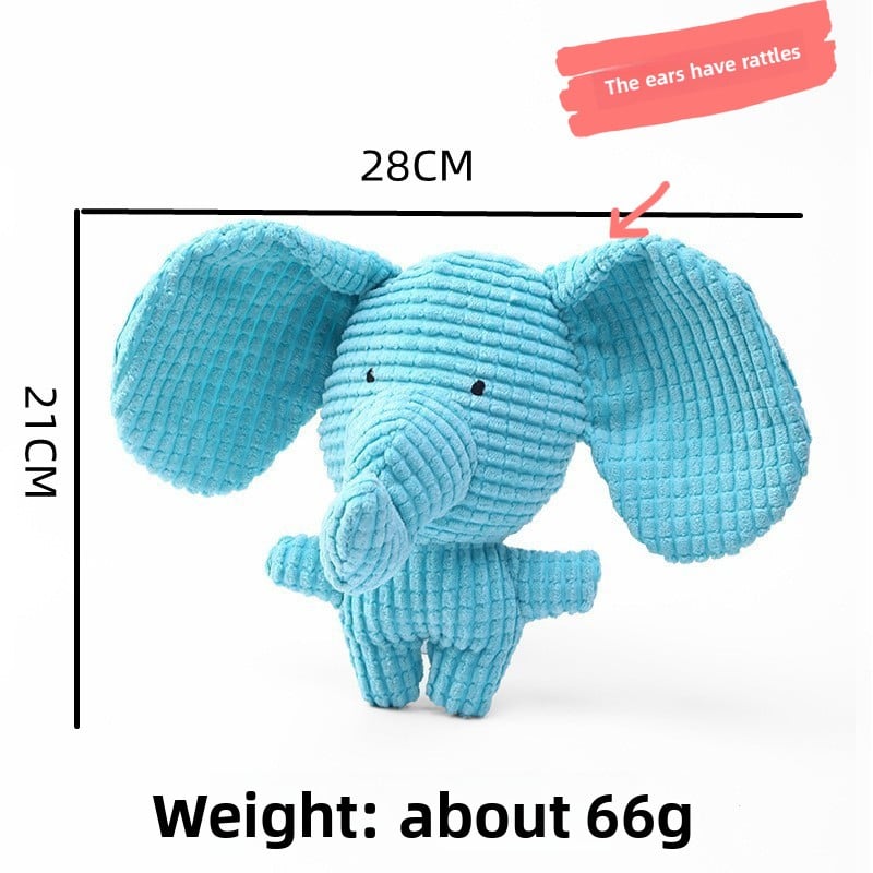 Juguete de peluche con sonido para perros y gatos
