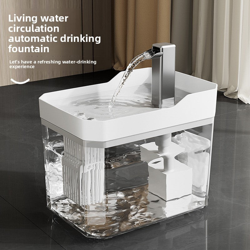Fuente automática de agua para perros y gatos