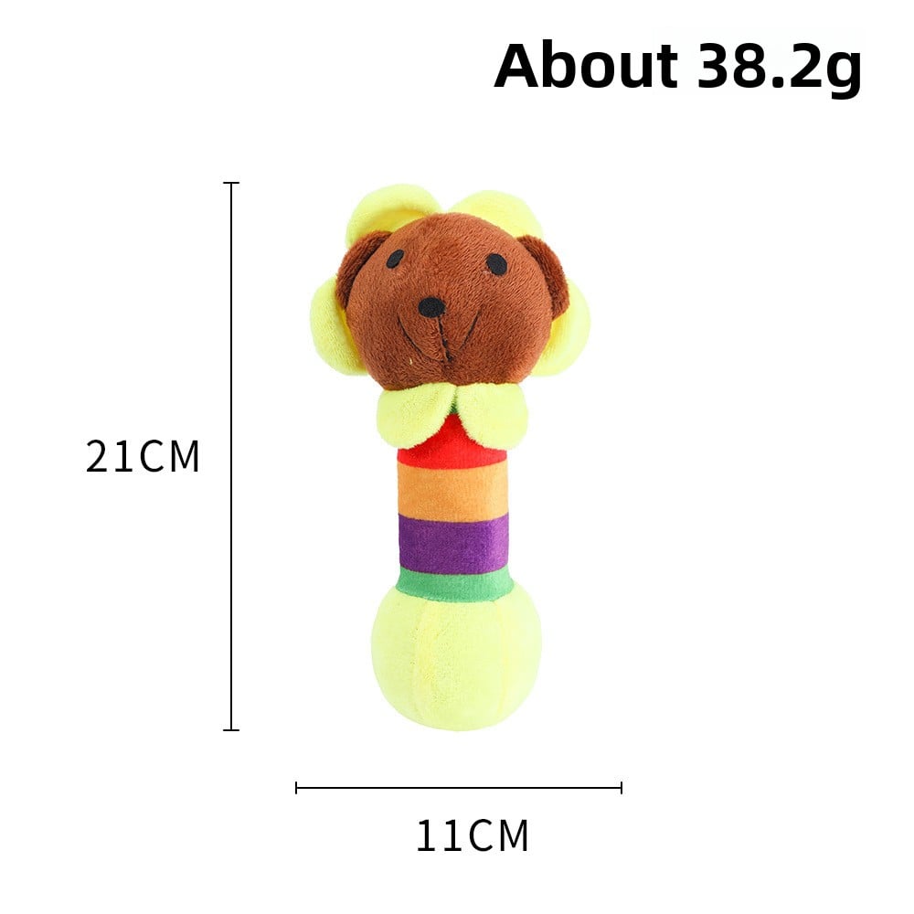 Juguete de peluche resistente para perros y gatos