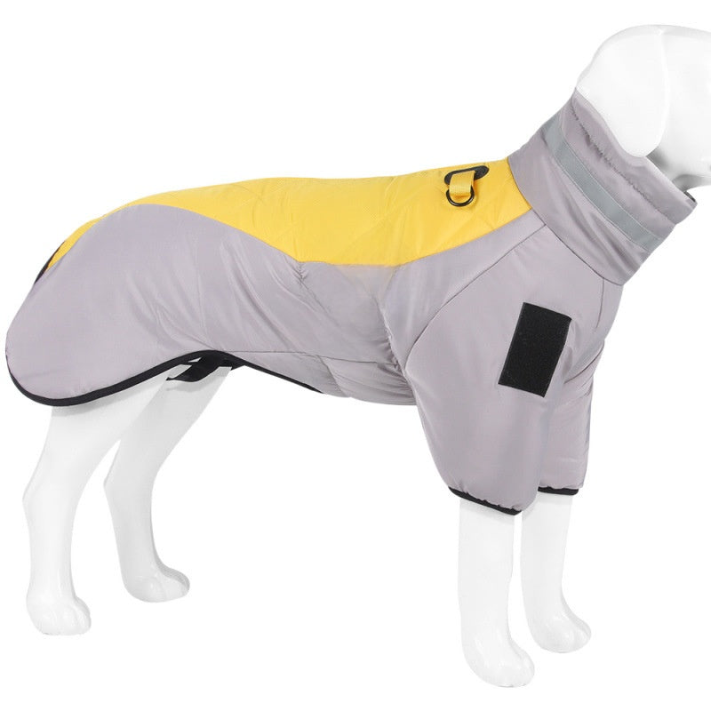 Capa abrigo de invierno reflectante para perros pequeños y medianos