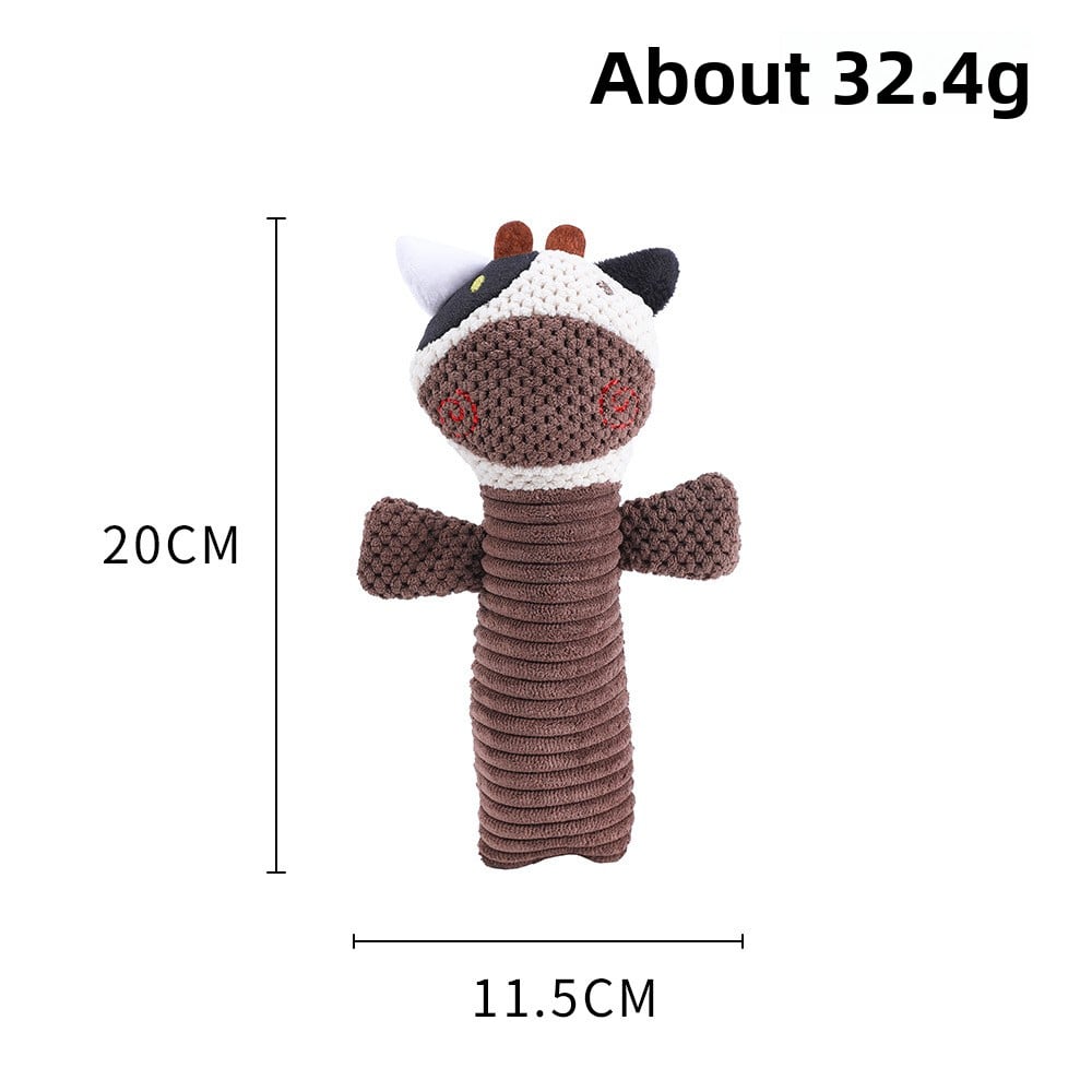 Juguete de peluche resistente para perros y gatos
