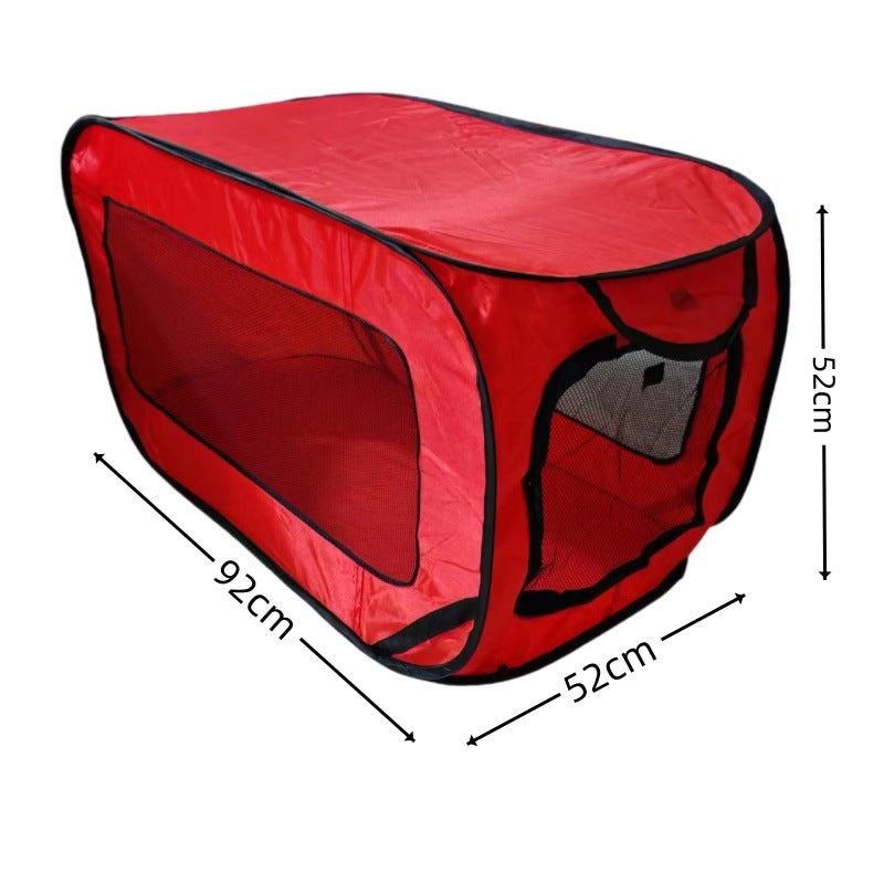 Transportín plegable y transpirable para perros pequeños