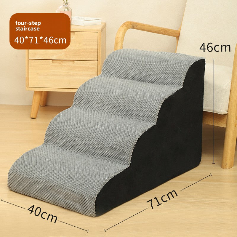 Escalera de espuma para perros pequeños y gatos