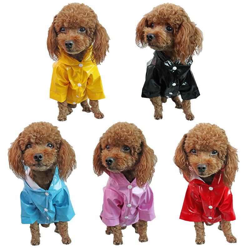 Chubasquero reflectante impermeable para perros
