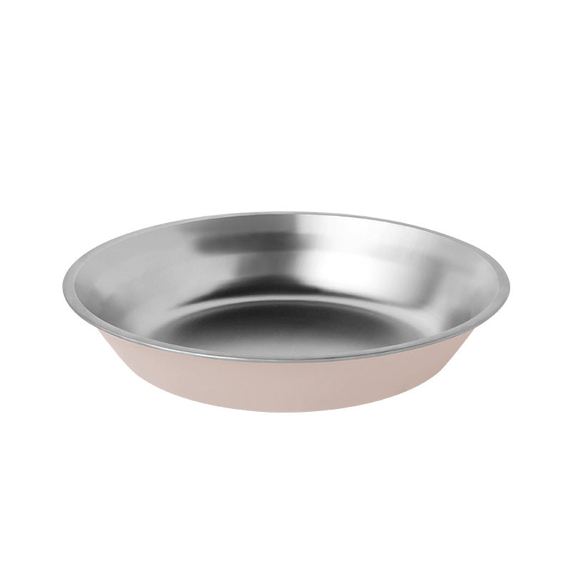 Cuenco antideslizante de acero inoxidable para perros y gatos