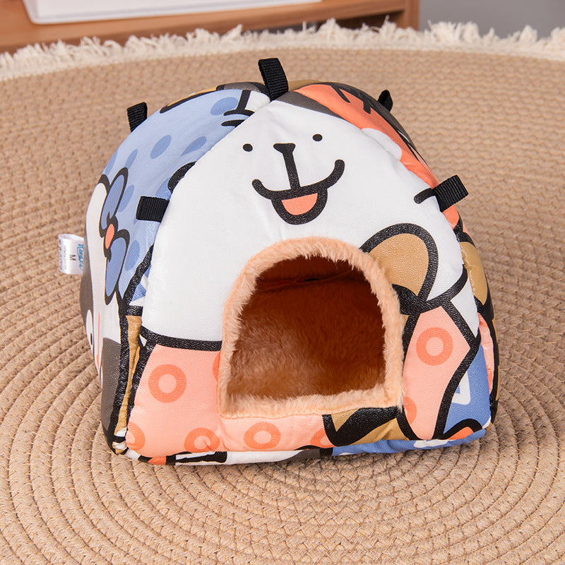 Nido ventilado para hámster y mascotas pequeñas
