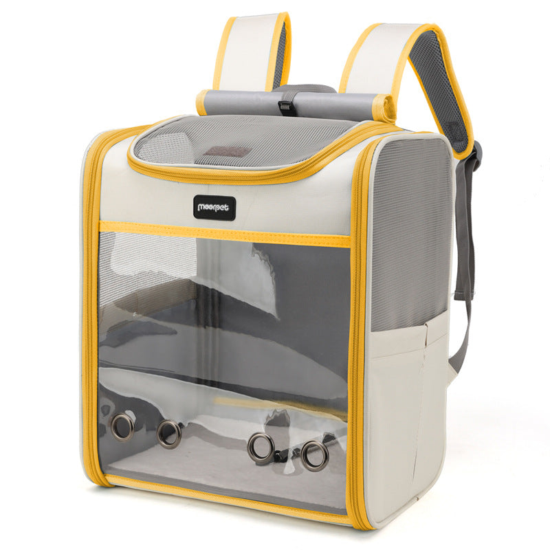 Mochila de transporte para gatos y perros pequeños