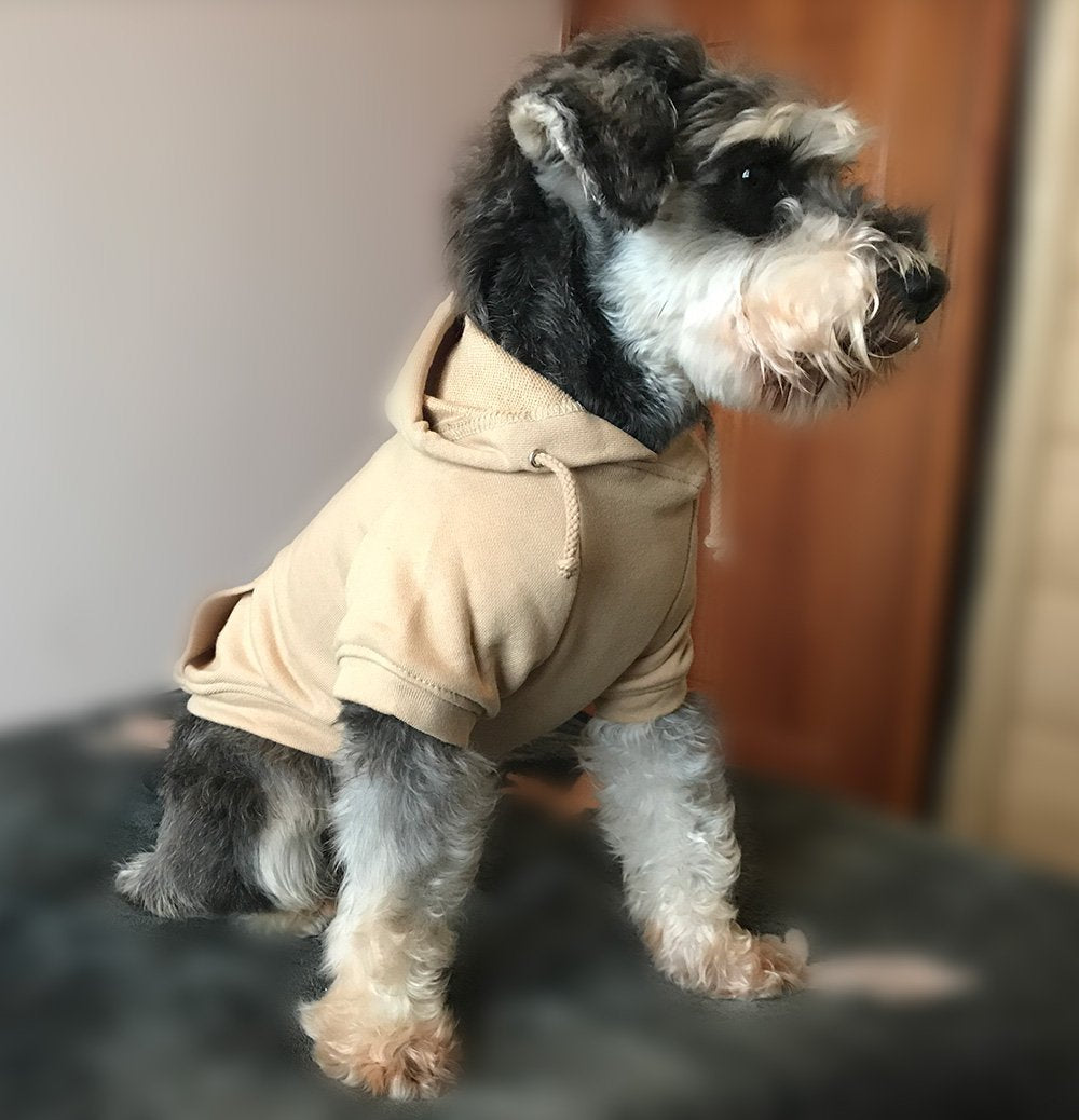 Sudadera con capucha deportiva para perros y cachorros