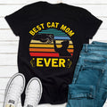 Camiseta «Best Cat Mom Ever» – Merch Mallow