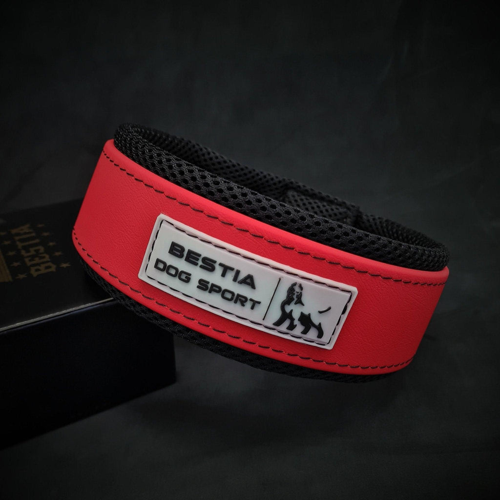 Collar Bestia Dog Sport rojo para perros, foto 2 de 5
